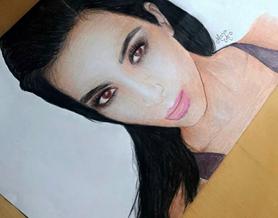 Drawing Kim Kardashian