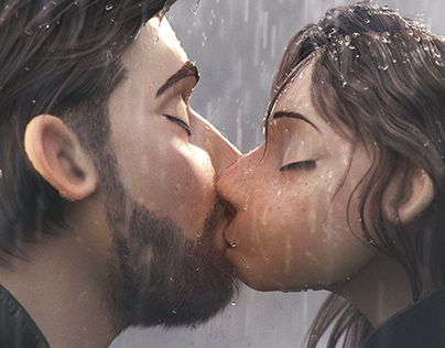 A Kiss in the Rain (3D)