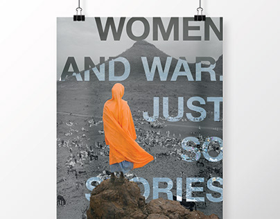 Posters "Women and War. Just so stories"