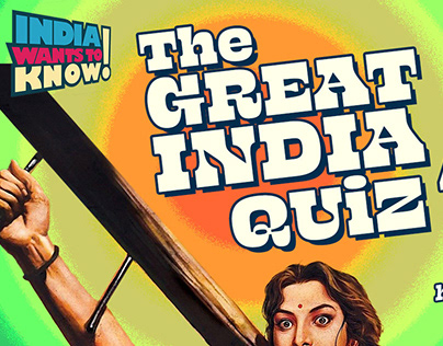 India Wants to Know Quiz posters