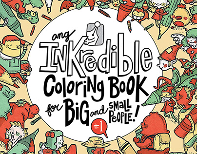 Ang Inkredible Coloring Book Volume 1 Cover Art