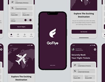 GoFlye Air Ticket Booking Application