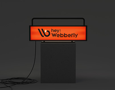 Hey Webberly - Marketing & Branding Agency Logo Design