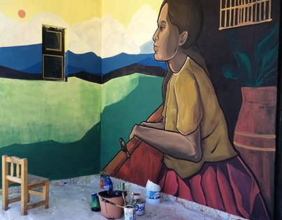 • Mural en Tlaxiaco, Oaxaca 2020 •