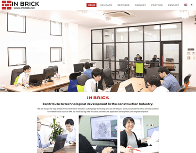 Hoàn thành code web cho IN BRICK