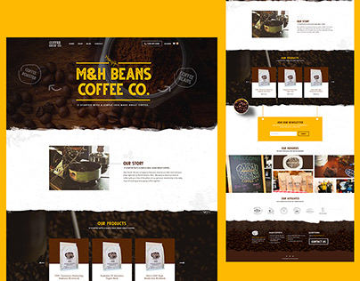 Coffee Store Website - V.02
