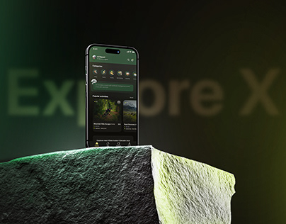 Explore X - Mobile App UX/UI Case Study