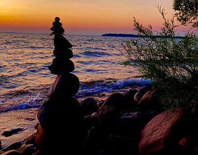 Stacked Rocks Photography