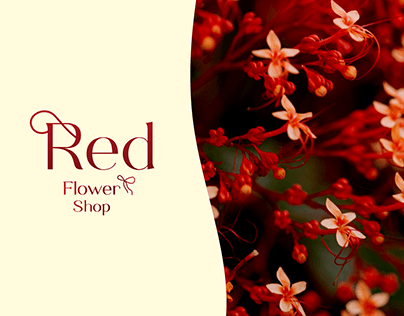 Red Flower Shop - UI/UX Design