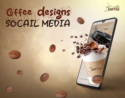 coffee social media designs