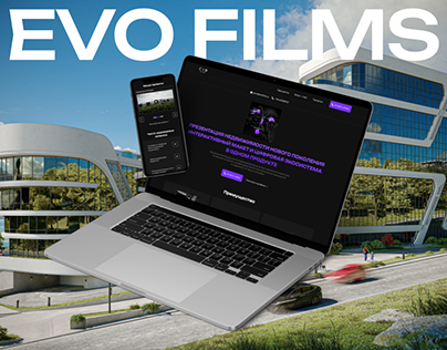 EVO FILMS redesign | UI/UX design,Web design
