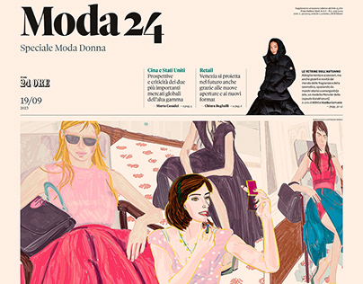 Project thumbnail - Moda24 /Sole 24 Ore