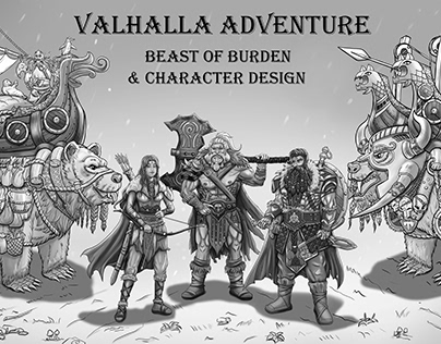 Project Valhalla Adventure - Design Sketching