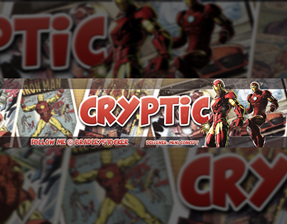 Comic Book Style YouTube Banners
