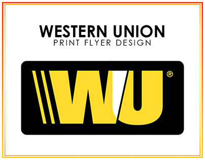 WesternUnion Flyer Design Concept