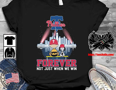 Snoopy Philadelphia Team Skyline Forever T-shirt