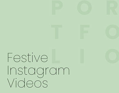 Festive Instagram Video