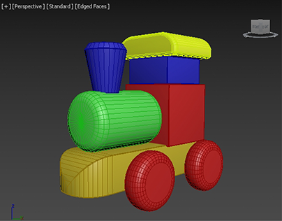 Toy Train - Contenido 3D