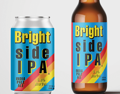 Brightside IPA Can + Bottle