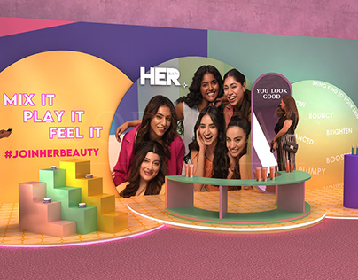 HER BEAUTY - Launch Event Design