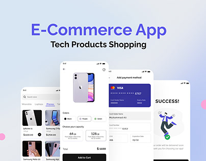E-Commerce App - Tech Gadgets Shopping