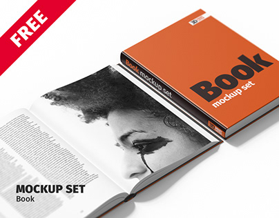 FREE. Book Mockup Set