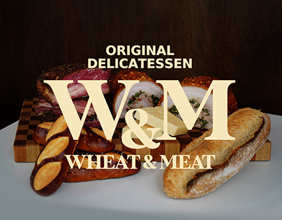 Brand Identity Design - wheat & meat