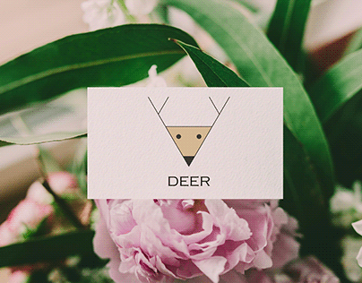 Animal logo - Deer