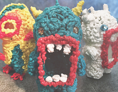 3Doodler monsters