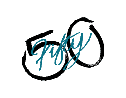 Fifty50 Skateboard Company Logo
