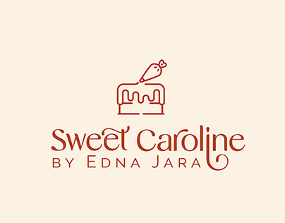 Identidade Visual Sweet Caroline by Edna Jara