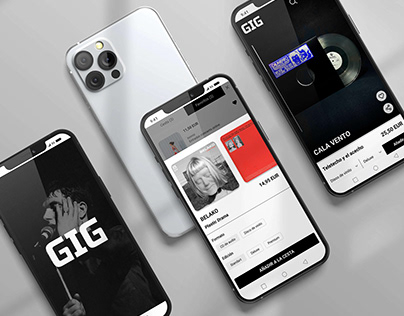 GIG | Diseño de app móvil