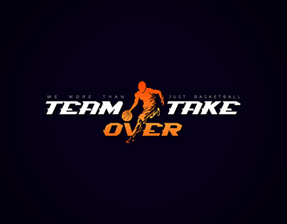 Team Take Over Basketball Logo