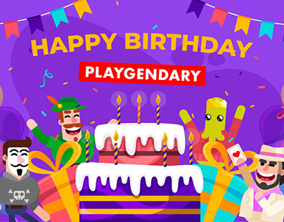 Playgendary-Корпоративное празднование Дня Рождения