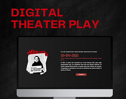 Project thumbnail - DIGITAL THEATER PLAY WEB PAGE