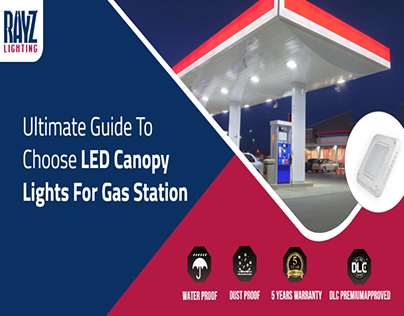 Guide To Choose Best LED Canopy Lights For Gas Station