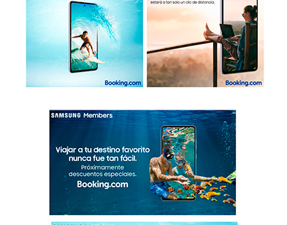 Creacion KV Booking & Samsung