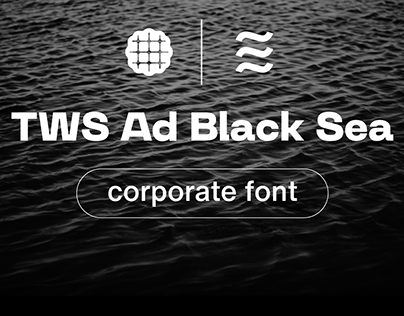 TWS Ad Black Sea - Font