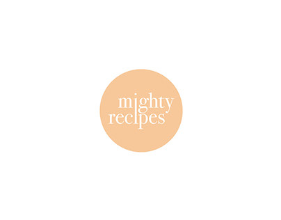 Diseño de logotipo para la marca: 'mighty recipes'