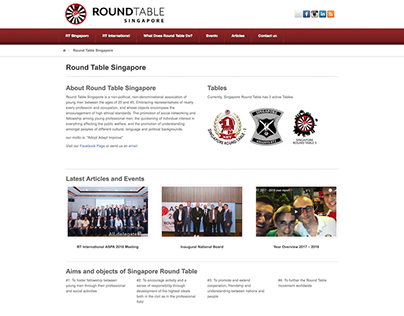 Website development Round Table Singapore