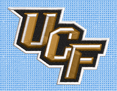 Best UCF 3d Embroidery logo.