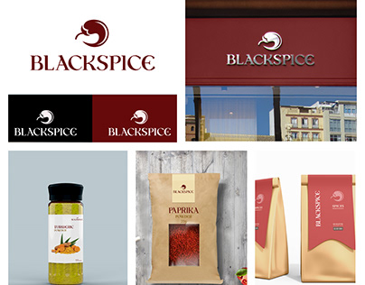 Blackspice Product Packaging Design