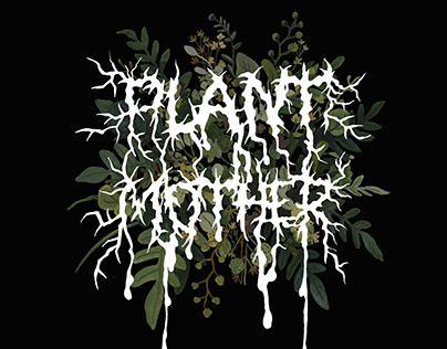 Plant Mother T-Shirt Illustration
