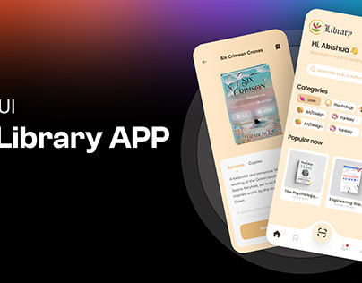 AR Library App UI