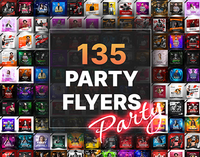 135+ Night Party Flyer Packages