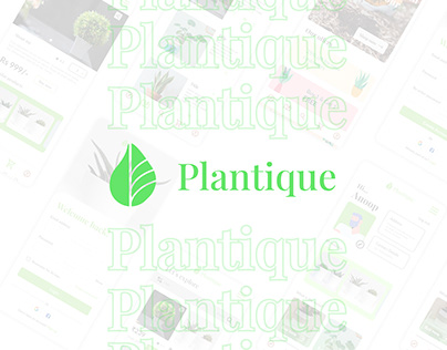 Plantique | UI/UX Design