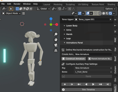 Construct Armature From Multiple Meshes