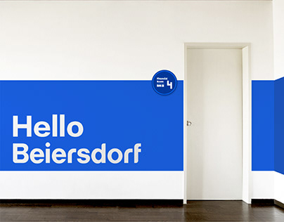 Beiersdorf sign systems design