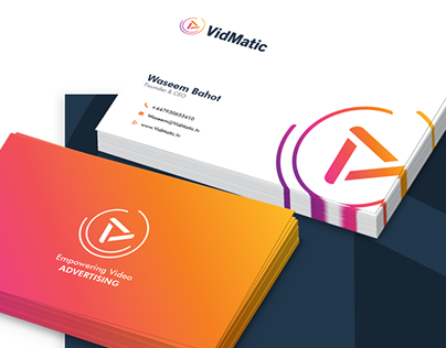 VidMatic || Branding & Website