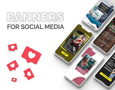 Banners for Social Media / Рекламные креативы
